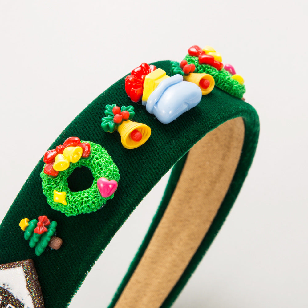 Wholesale Hot Selling Christmas Accessories Decorate Simple and Versatile Party Hair Accessories